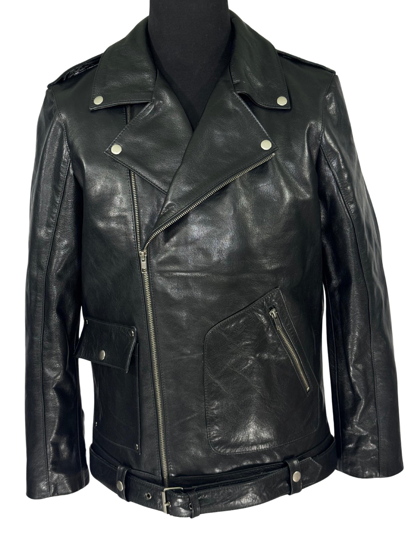 Buffalo Leather Biker Jacket