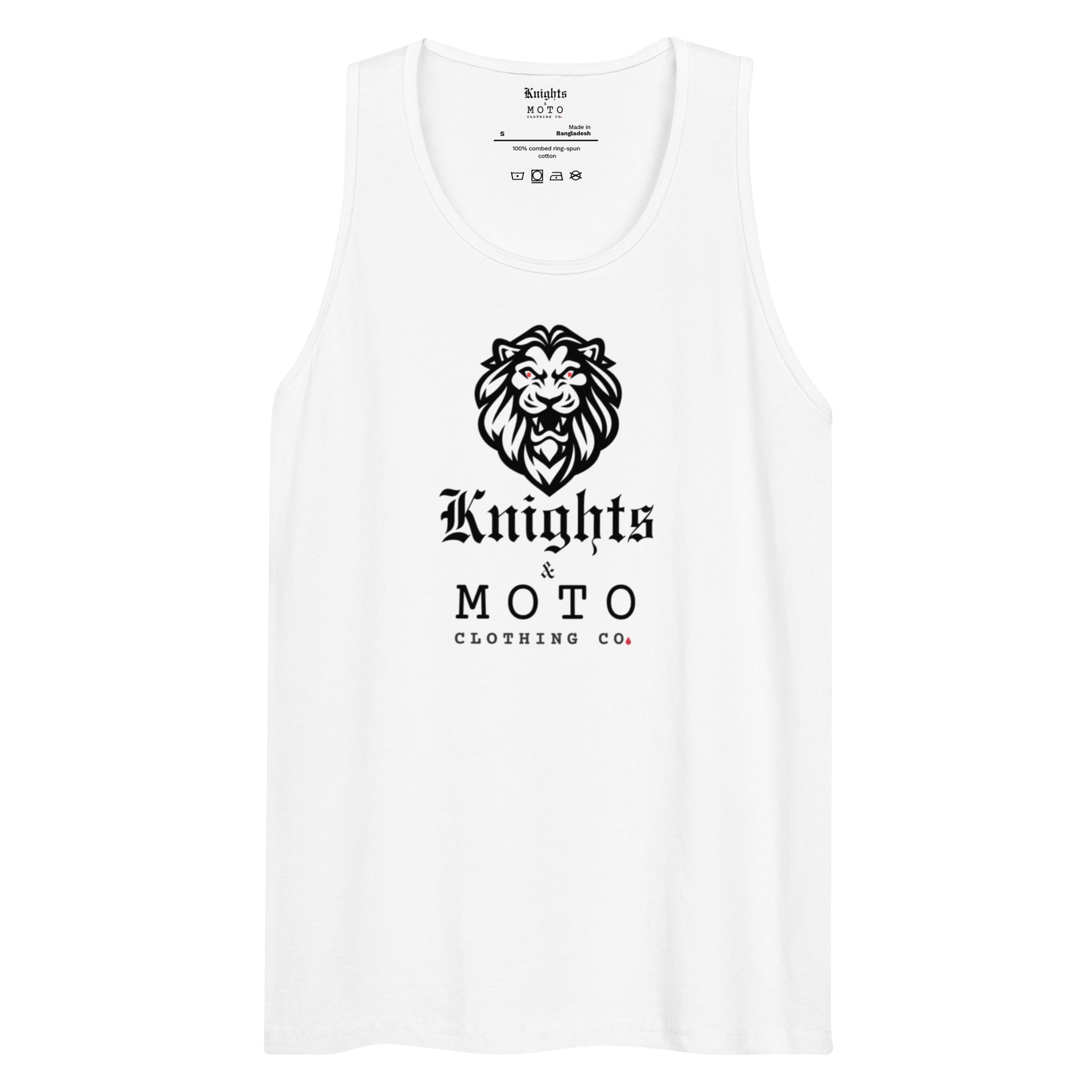 Lion logo Tank Top – Knights MOTO clothing